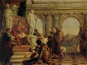 Giovanni Battista Tiepolo Maeccenas Presenting the Liberal Arts to Augustus France oil painting reproduction